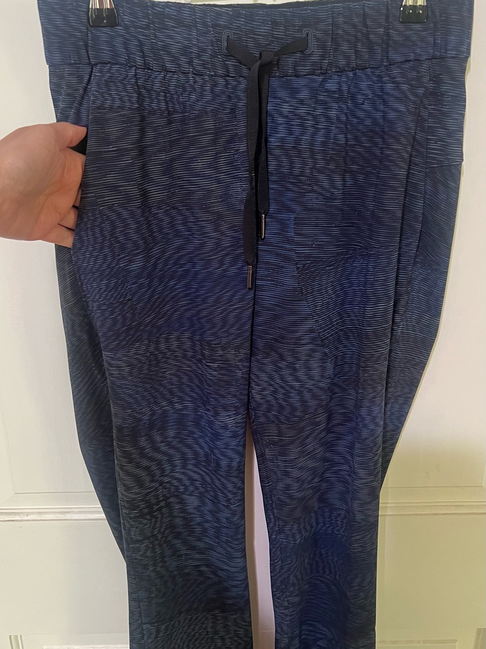 LULULEMON ON THE FLY PANT *28" Liner Flux Battleship Multi - Picture 5 of 6